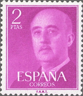 z vendido ESPAÑA 1955 1158 Sello Nuevo General Franco 2pts Espana Spain Espagne Spagna Spanje Spanien 